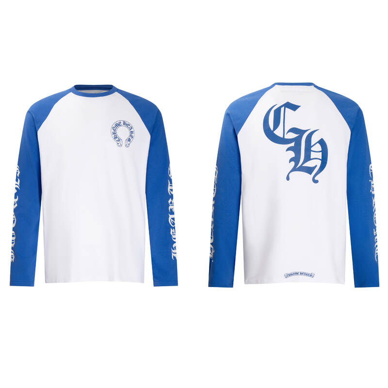 CHROME-HEARTS Men's Long-Sleeve T-shirt Sweatshirt K9002