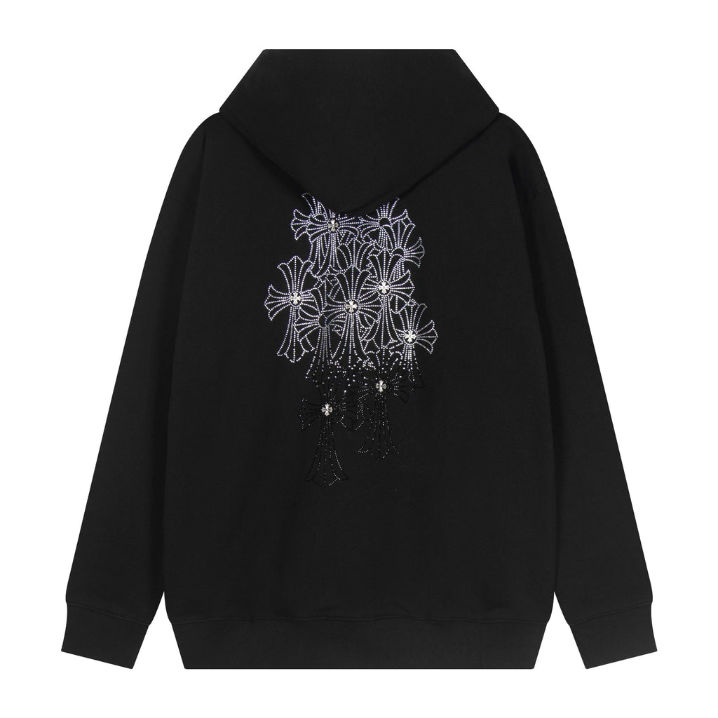 Chrome Hearts New Zip Up Hoodie -TQ02