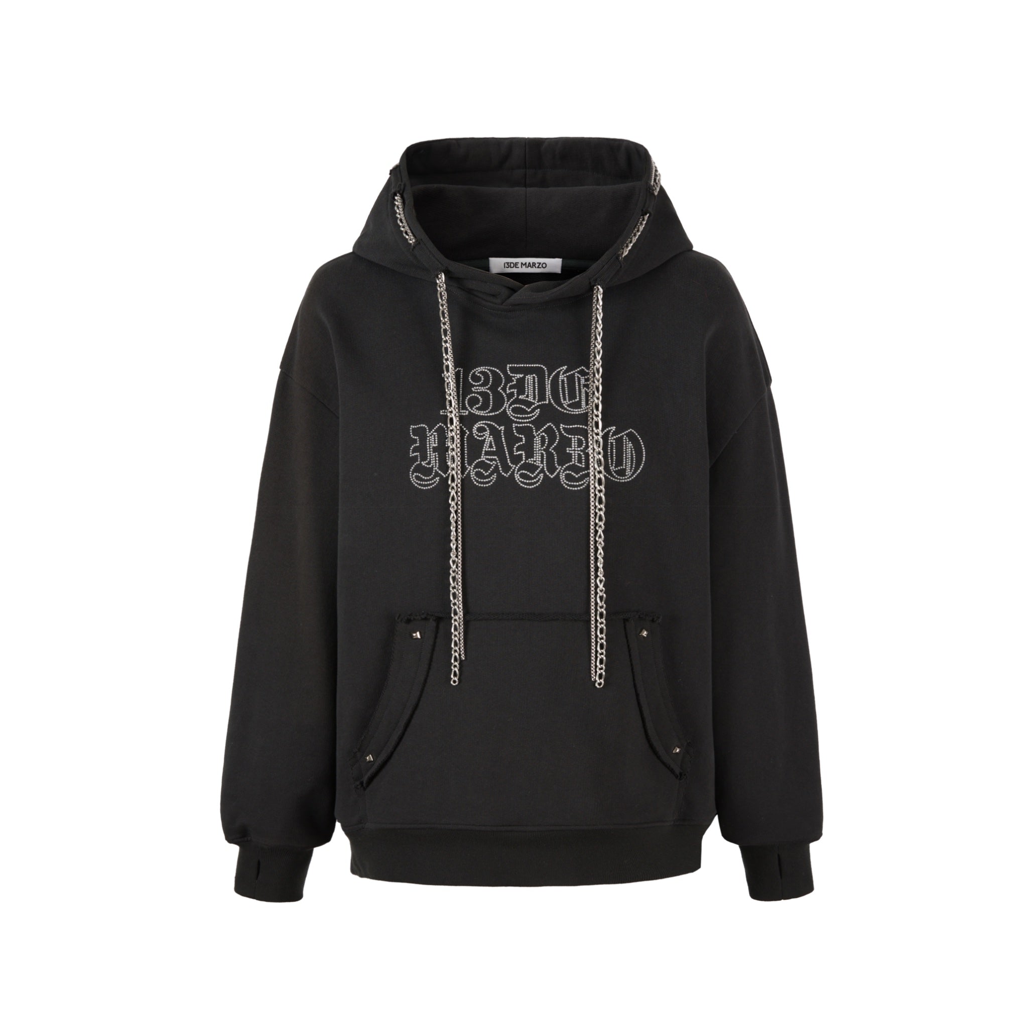 Angel Vs Devil Hoodie Caviar