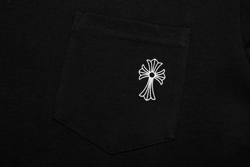 CHROME-HEARTS Neck Logo T-shirt K6022